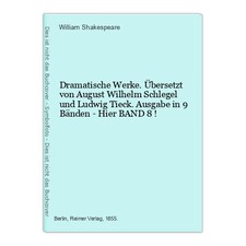 Dramatische Werke. Übersetzt