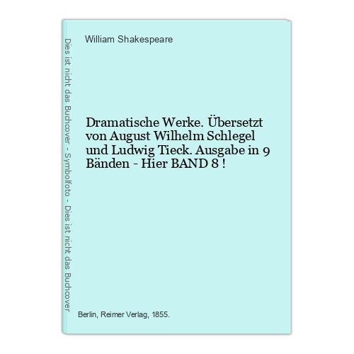 Dramatische werke übersetzt - dramatische,