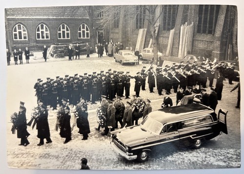 Vintage foto 1959 leichenwagen - 1959,