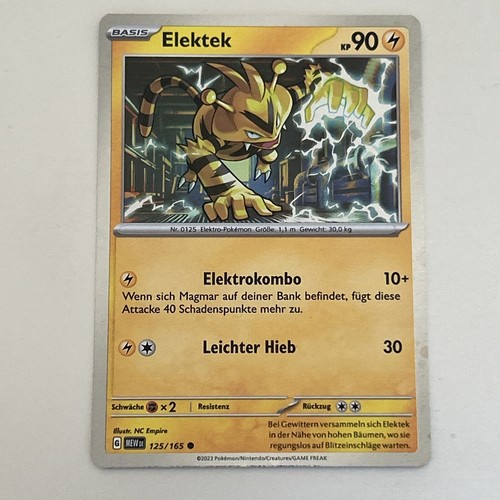 Pokémon elektek 125 - 125/165,