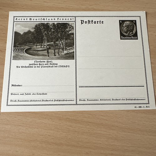 Ganzsache bildpostkarte - ganzsache,
