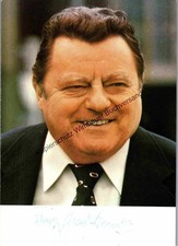 Original Autogramm Franz-Josef Strauss (1915-1988) Bundesminister /// Aut 342551