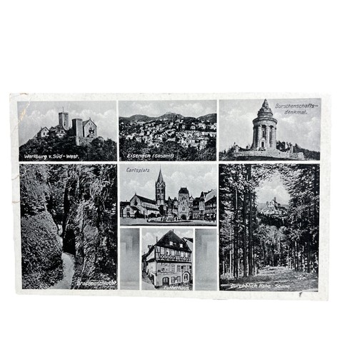 Postkarte eisenach wartburg - ak,