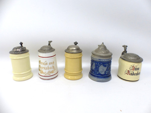 Bierkrug klein mit - 5x,
