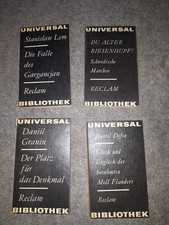 Reclam-Universal -4 Bücher-Nr.159-556-607-818 /342+237+330+818 Seiten-740 g