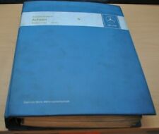 Mercedes Benz Achsen Federn Luftfederung Nutzfahrzeuge LKW Werkstatthandbuch