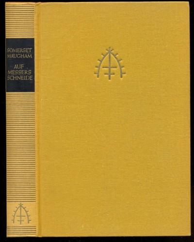 Somerset maugham auf messers - maugham★auf,