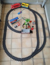 Playmobil Set 4010, E-Lok mit Güterzug und weiterem Zubehör