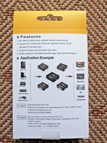 Hdmi av2 konverter - hdmi, auf