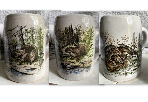 Set bierkrüge wald jagd - set, 3