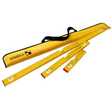 Stabila Wasserwaagen Pro Set 80 AS 4-teilig 19714 120 cm 60 cm 30 cm + Tasche