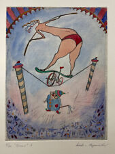 Sacha von Hagemeister, Circus, Grafik, Radierung