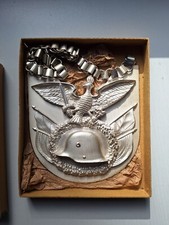 Brustschild, Ringkragen, Gorget, Stahlhelmbund in OVP