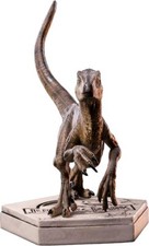JURASSIC PARK Velociraptor B Iron Studios Statue Icons Dinosaurier 1993 Film