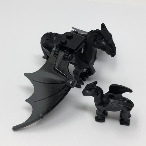 Thestral baby skeletal black - &,