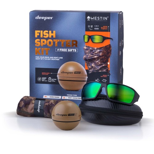 Deeper fish spotter kit set - deeper,