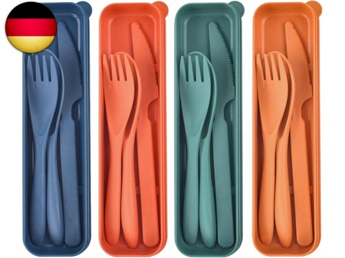 Plastik besteck mehrweg set - besteck, 4