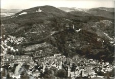 Weinheim Bergstrasse Fliegeraufnahme ungelaufen ca. 1965