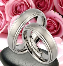  2 st. Titan Trauringe