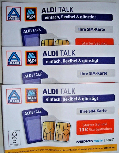 Aldi talk alter retro - 3x, retro"