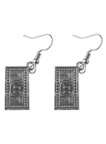 Dollar ohrringe lustige und - dollar,