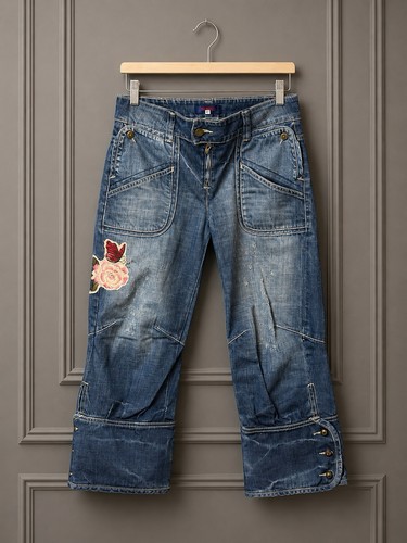 Kenzo jeans y2k bestickte - kenzo,