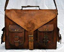 Leder Laptop Tasche Messenger