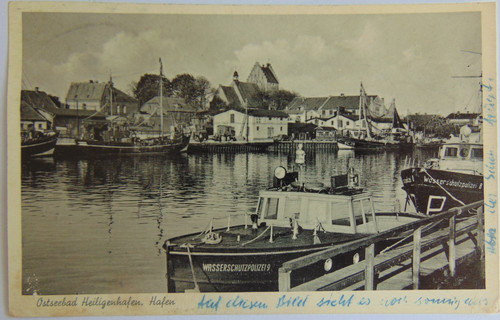 Alte heiligenhafen postkarten - alte,