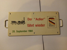 Zuglaufschild . Metall 