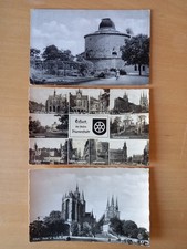 3 x Ak Erfurt / Dom & Severinskirche - Sternwarte - Fischmarkt - Krämerbrücke...