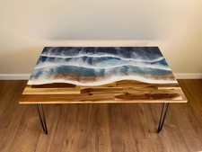 Brick Wooden Design River Wave