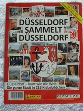 DÜSSELDORF SAMMELT DÜSSELDORF, PANINI SAMMELALBUM, KOMPLETT, 27x21cm