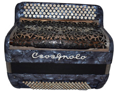 Akkordeon Cavagnolo Star 10 120 Bass Converter Cassotto C-Griff!!