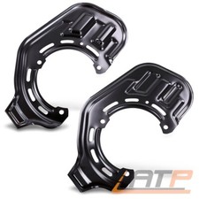 2x DECKBLECH BREMSSCHEIBE