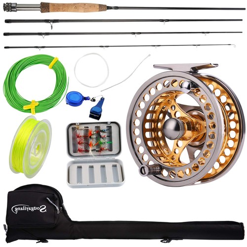 Fly fishing rod reel - fly,