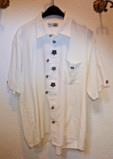 Trachtenhemd ANNA COLLECTION mit Edelweiss-Motiv ca. Gr. XXL 45-46
