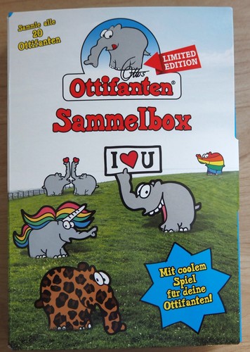Ottifanten sammelbox mit - ottifanten,