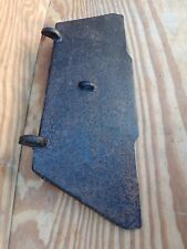 Vintage alter antiker Feuereisen Kamin seltene Rückseite Schornsteinklappe Dämpfer groß 18