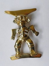 Anhänger Brosche Mann aus