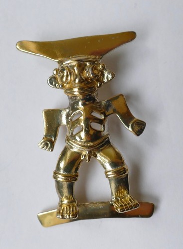 Anhänger brosche mann aus - brosche,