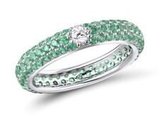 925 Silberring mit Zirkonia