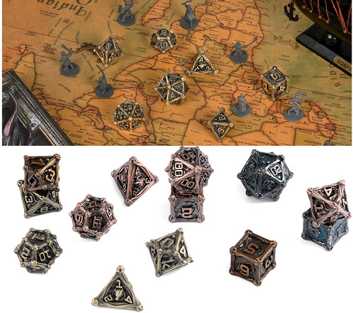 Rpg würfel set teilig - set, 7-teilig