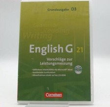 English G 21 D3 Vorschläge zur Leistungsmessung 7. Klasse CD-ROM
