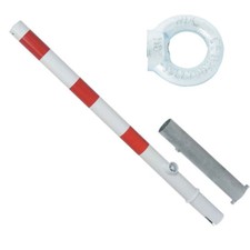 Absperrpfosten, mit 0,1 oder 2