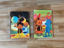 Zwei alte Darbohne Comic Sammelalben Darboven Kaffee Comicfigur Album leer 