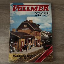 VOLLMER 87/88 Modellbahn-Zubehör * H0 + N + Z * Pläne * Preisliste * Vintage
