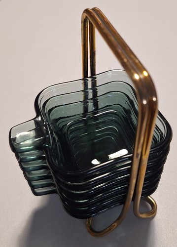 Vintage 70er 6 set glas - 6-set,