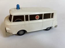 Anker BARKAS B 1000 Krankenwagen DDR Spielzeug Bus Piko Plaste Friktion