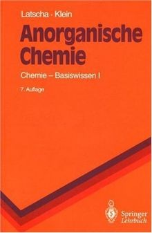 Anorganische chemie - anorganische, chemie-