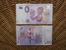 0 Euro Schein  Madame Tussauds